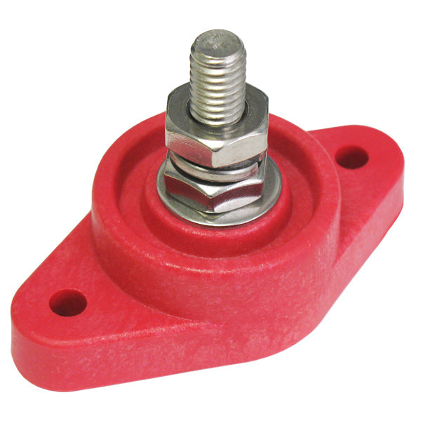 EL kobling enkelt rød max. 240Amp Ø9,5mm-1