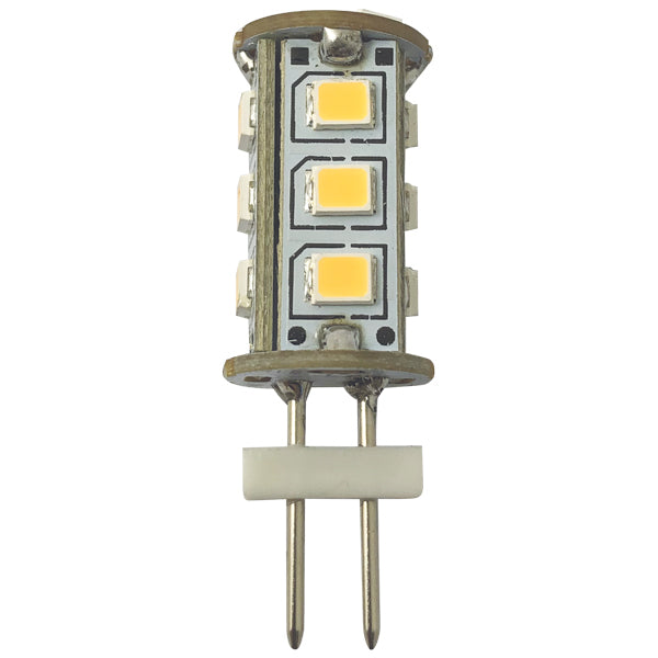 1852 LED G4 stiftpære Ø12x25mm 10-35vdc 1,4/15W - 2 pak-1
