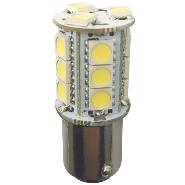 1852 LED lanterne pære BAY15D Ø23x55mm 10-36V 3,2/25W, 2 pak-1