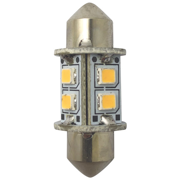 1852 LED pinolpære 31mm 10-36vdc 0,8/8W omni - 2 pak-1