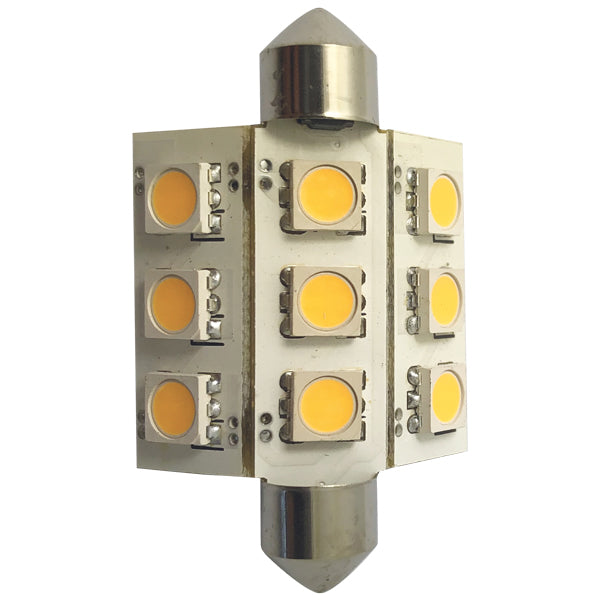 1852 LED pinolpære 42mm 10-36vdc 2/15W - 2 pak-1