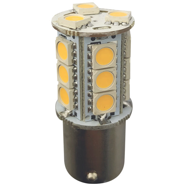 1852 LED pære Ba15S,10-35V 2,4/25W 2700K - 2 pak-1