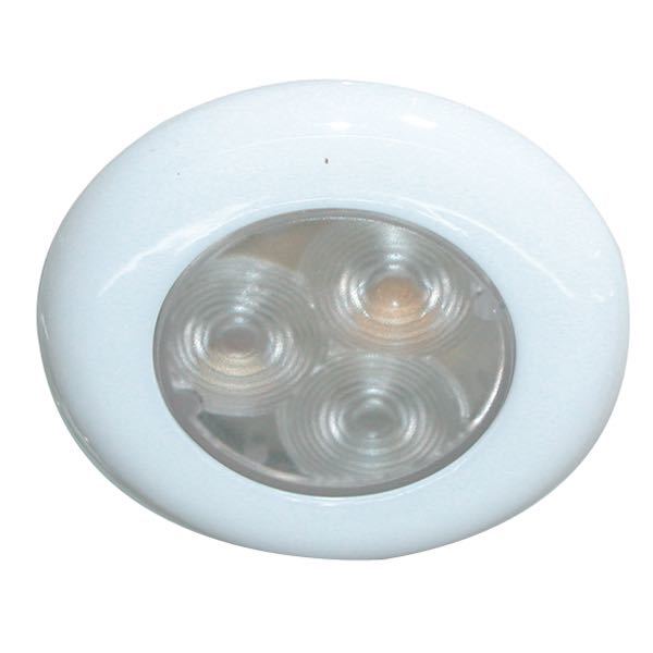 Led lampe hvid 12v - hvid lys, påbygning eller indbygning-1