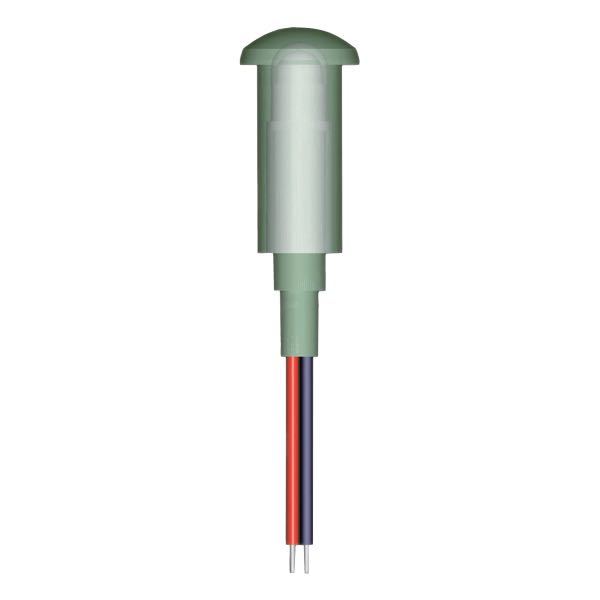 Led lampe til indbygning 12v - varm hvid lys-1