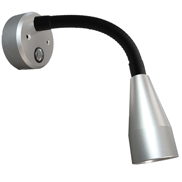 Casolux Mary Flex væglampe flex mini alu. grå 3000K 10-30v-1
