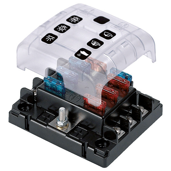 Bep sikringsholder 12/24v 6stk-1
