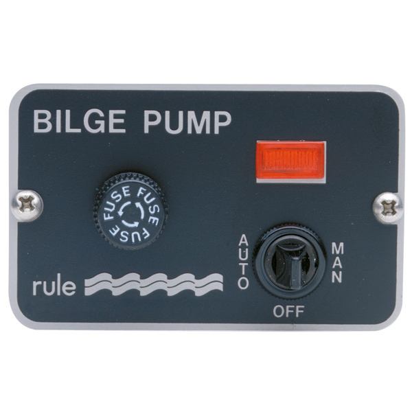 Rule pumpepanel 24v med kontakt og indikator-1