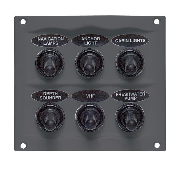 Bep strømpanel 6 kont.12v-1