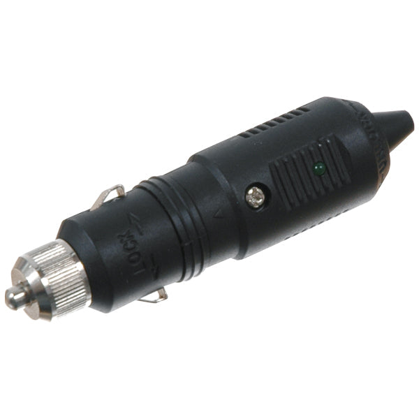 Hanstik med LED diode, sort polycarbonate-1
