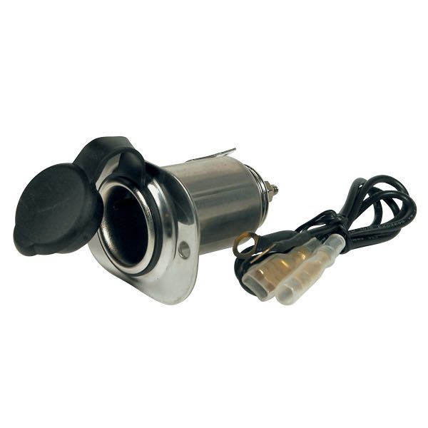 Stikdåse indbygnings model RF stål-1