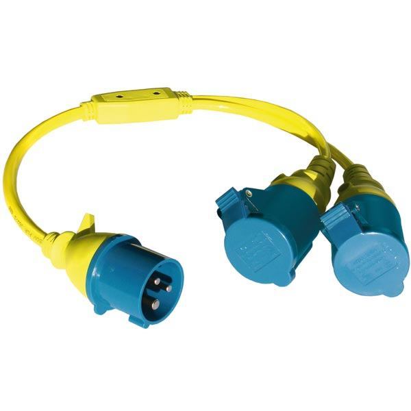 Ratio Adapterstik cee han/2 xcee hun 0,5m-1