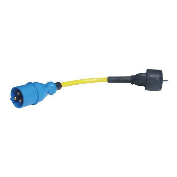 Ratio Adapterstik cee han/schuko hun-1