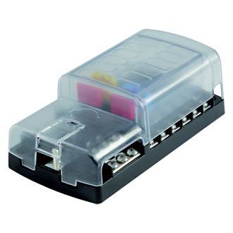 Sikringsboks til 12 sikringer max 20Amp-1