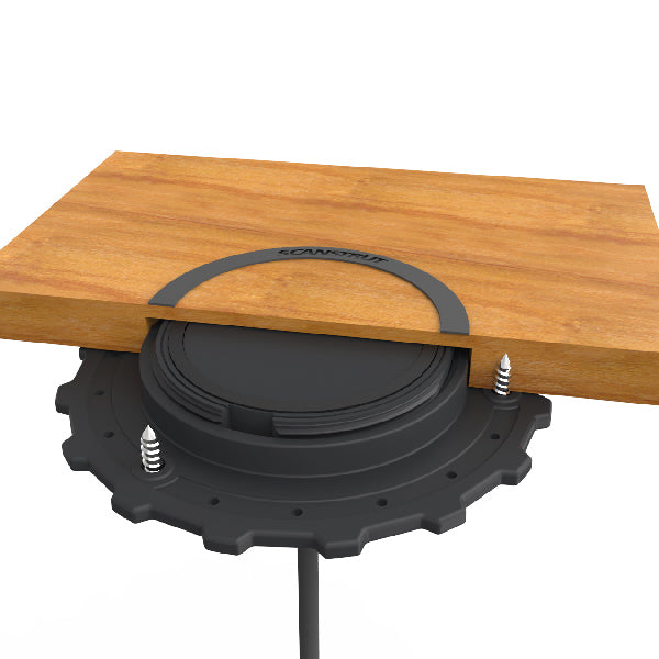 ROKK Hidden - trådløs 10W lader, vandtæt 12/24V - skjult-1