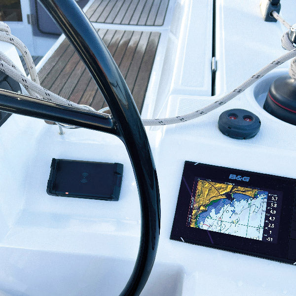 ROKK Active - trådløs 10W lader, vandtæt 12/24V - telefon ho-5