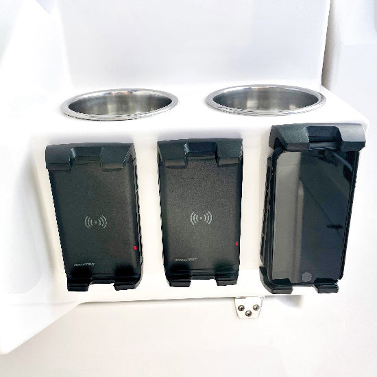 ROKK Active - trådløs 10W lader, vandtæt 12/24V - telefon ho-8