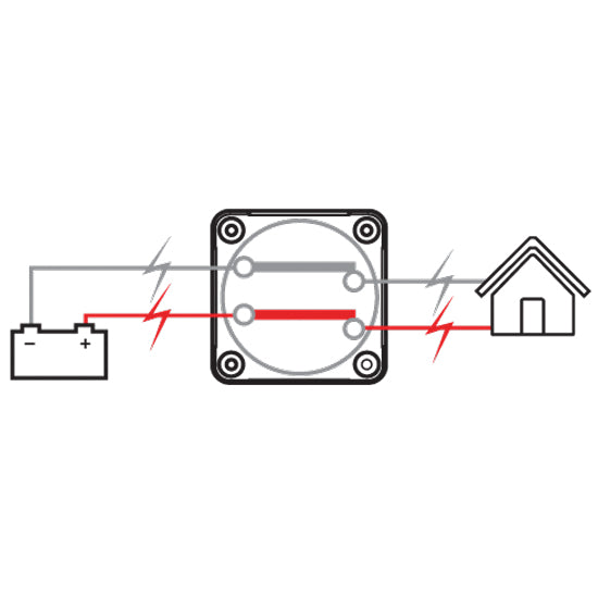 BEP pro-installer 2-polet hovedafbryder 400Amp-2