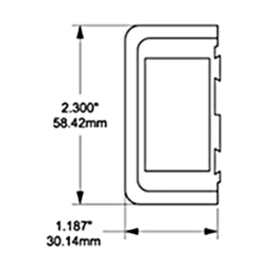 Blue Sea Systems Contura Mounting Panel Ende-2