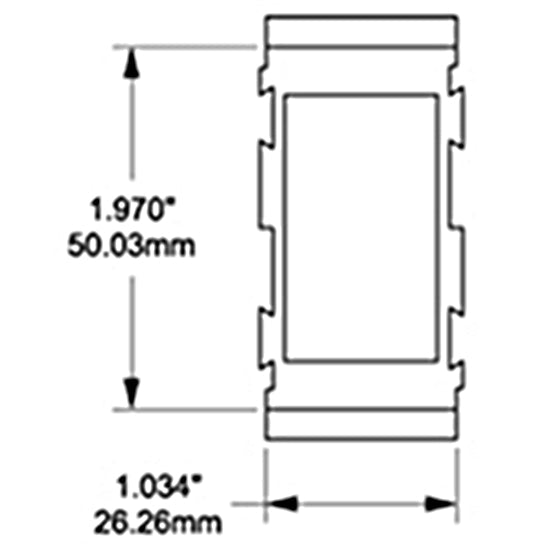 Blue Sea Systems Contura Mounting Panel Center-2