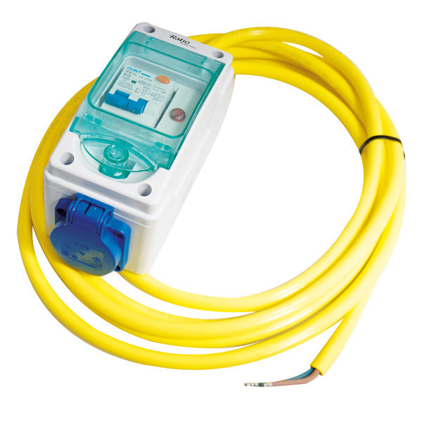 Ratio Landstrøms central  230V 16Amp 1 x schuko stik-1