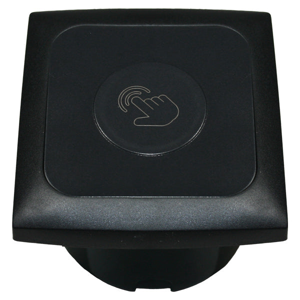 Touch dimmer 12v til indbygning komplet sort max 30W-1