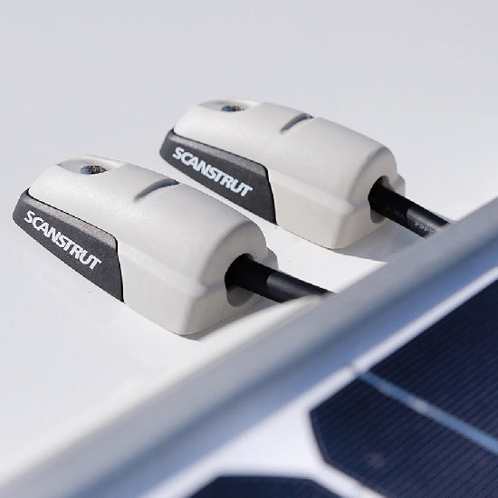 ScanStrut Dæksgennemføring vandret til 6-10mm ledning, grå-3