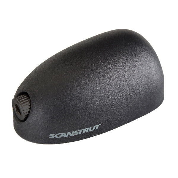 ScanStrut Dæksgennemføring vandret til 2-6mm ledning, sort-1
