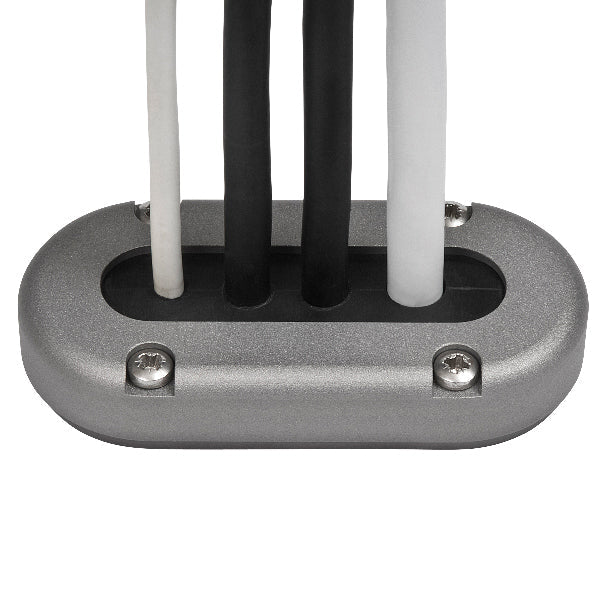 ScanStrut Dæksgennemføring til 4 x <15mm ledninger, Alu-2