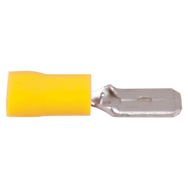 Fladstik han gul 6.4x0.8mm-1