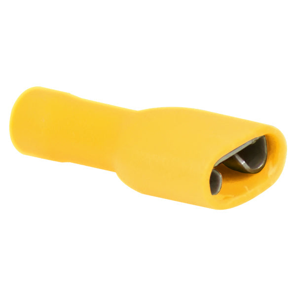 Isoleret fladstik hun gul, 6.4x0.8mm-1