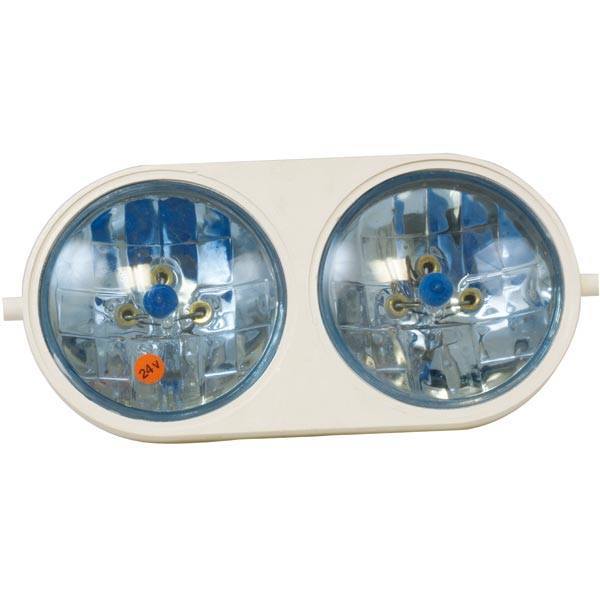 Parabol dobbelt 24v f/ 24.0025 indtil 2011 hvid-1