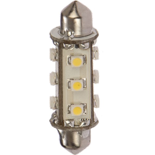 Nauticled lantern pinolpære 42mm 10-30vdc 1,2/10W grøn-1