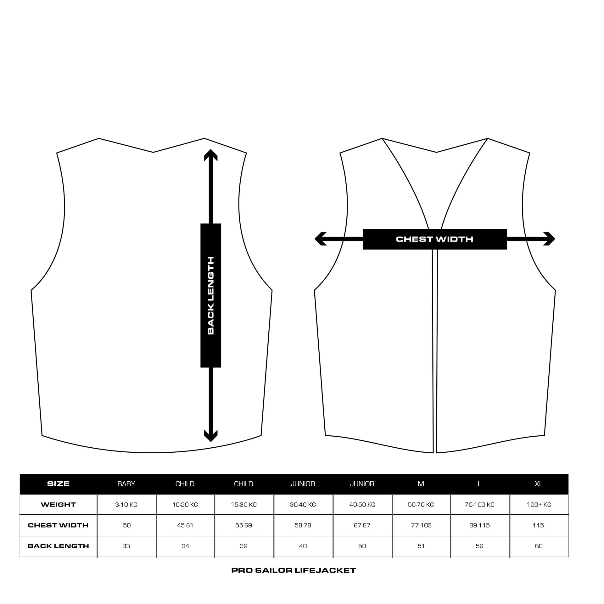 Pro Sailor redningsvest Rosa BALTIC 1289