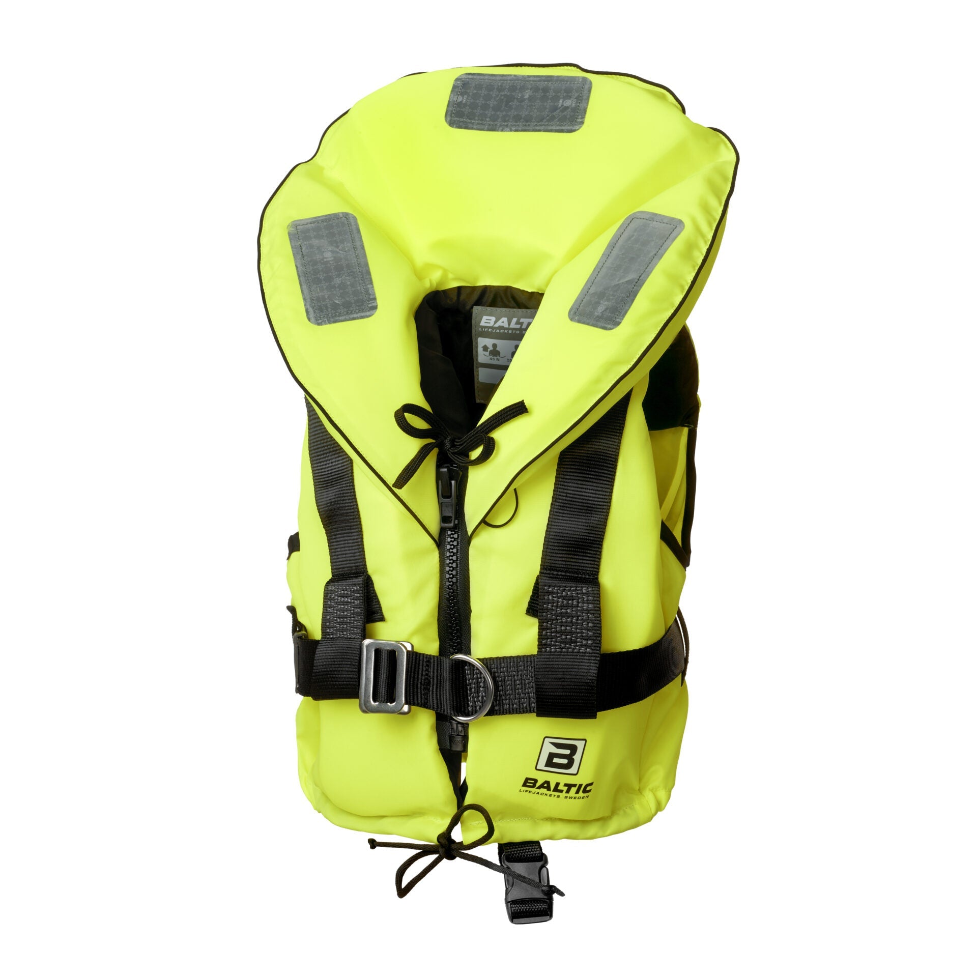 Ocean Børne redningsvest m. sele UV_Gul BALTIC 1299-1