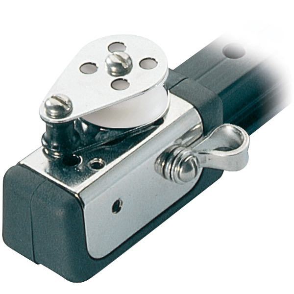 Ronstan Endekontrol med blok 19mm skinne-1