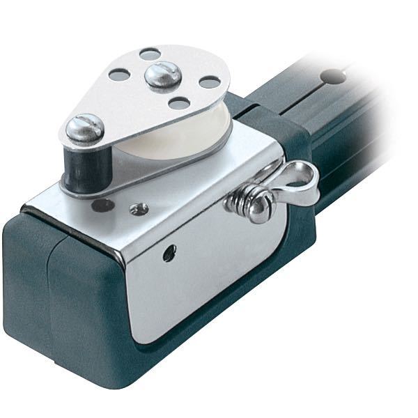 Ronstan Endekontrol med blok 32mm skinne-1