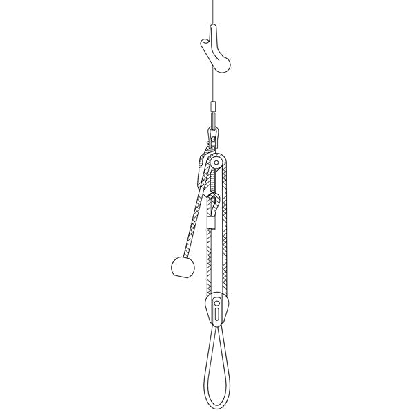 Ronstan Tovkugle grøn 6mm line-2