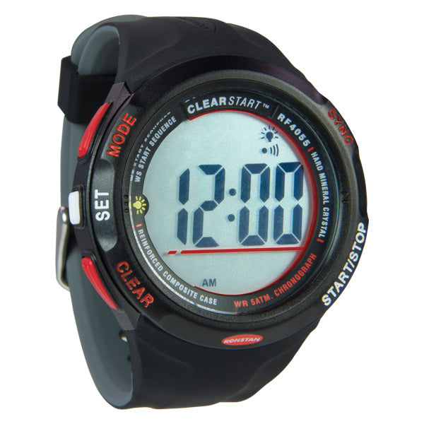 Ronstan Ur, RF4055A clear start sailing watch 50mm black-1