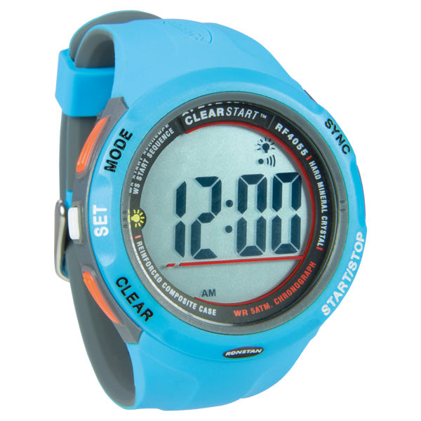 Ronstan Ur, RF4055B clear start sailing watch 50mm blue/grey-1
