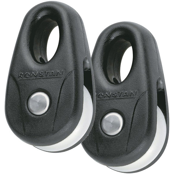 Ronstan Kiteblok sort 2-pak-1