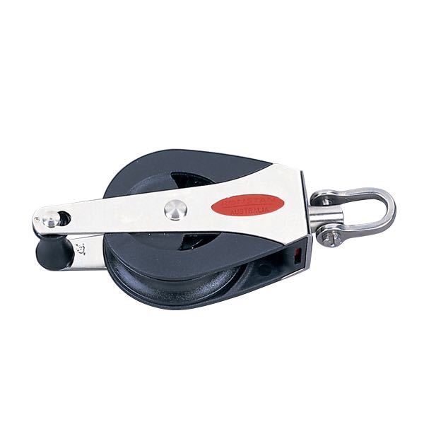 Ronstan Enkeltblok med svirvel & hundsvot serie 40k-1