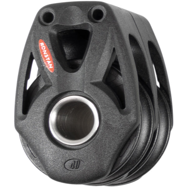 Ronstan Orbit dobbeltblok med center hunds. serie 40-1