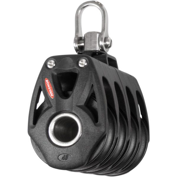 Ronstan Orbit quadblok med svirvel serie 40-1