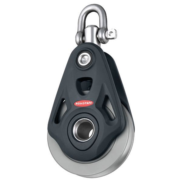Ronstan Enkeltblok med svirvel serie 75 core til wire-1