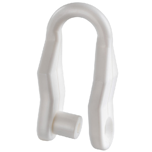 Sjækel hvid nylon Ø8mm, til skrue-1