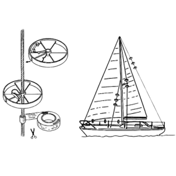 Sailguard hjul 2 stk Ø 75 x 13 mm-4