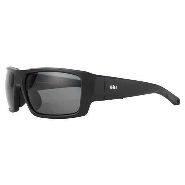 Gill 9745 Mirage Bi-focal sort solbrille med styrke-4
