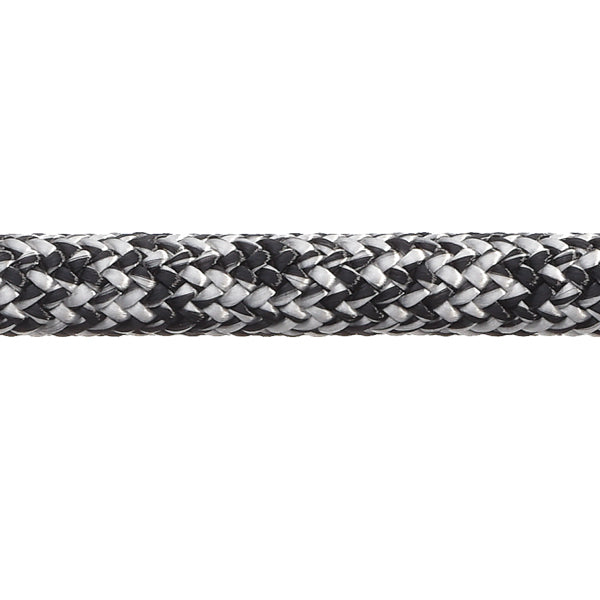 Robline Admiral 7000 Dyneema Fald – Sort/Hvid | Sælges på metermål-1