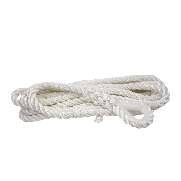 Robline brofortøjning hvid 12mm 3m-1