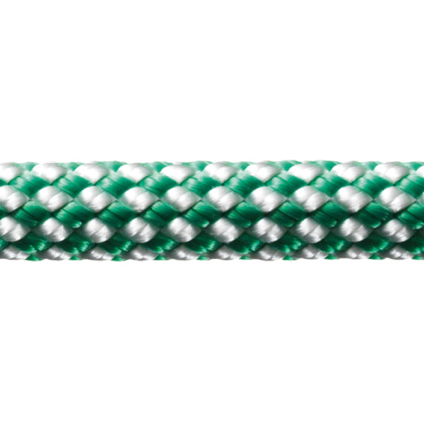 Robline Dinghy Control, hvid/grøn 100m - Hele ruller
